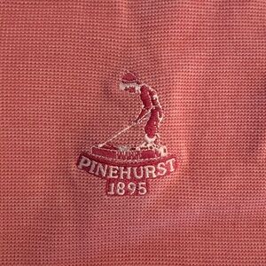 Vintage Peter Millar Golf Shirt  Mens XL Polo Short Sleeve Pinehurst EUC